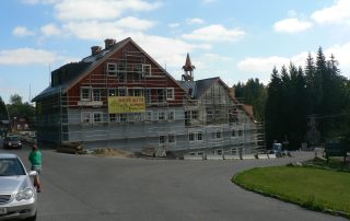 Střecha bytový dům Bedřichov